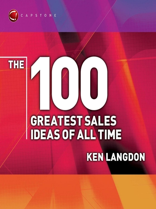 Title details for The 100 Greatest Sales Ideas of All Time by Ken Langdon - Wait list